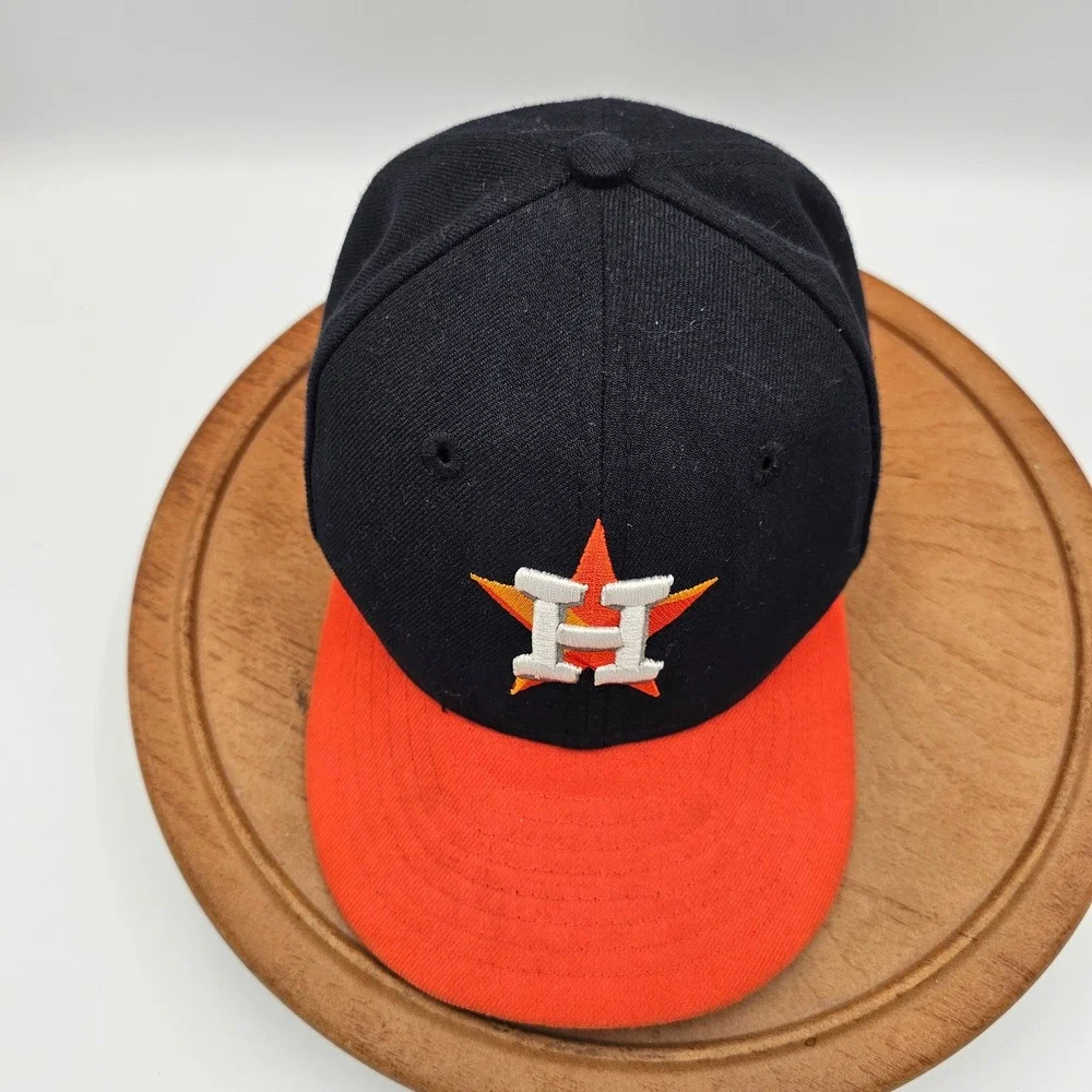 New Era 59FIFTY Houston‎ Astros Official On-Field Fitted Cap Navy Orange
